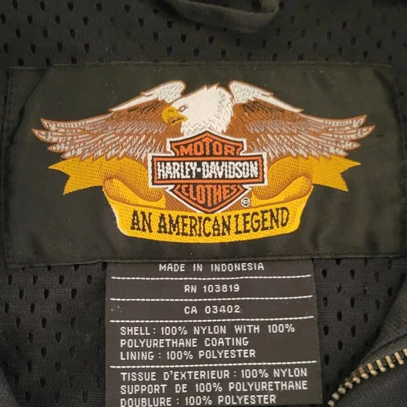 Harley Davidson windbreaker jacket - Picture 2 of 11